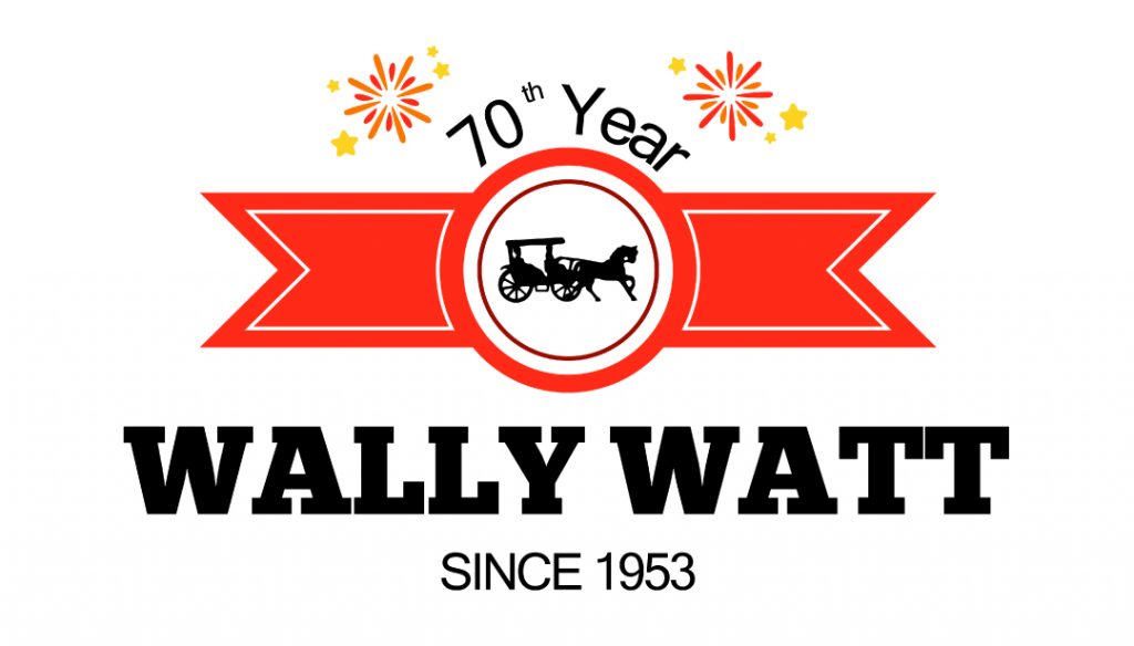 Wally Watt 70th Anniversary Logo